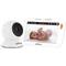 Levana - Shiloh 5" Touchscreen Video Baby Monitor - White-Front_Standard