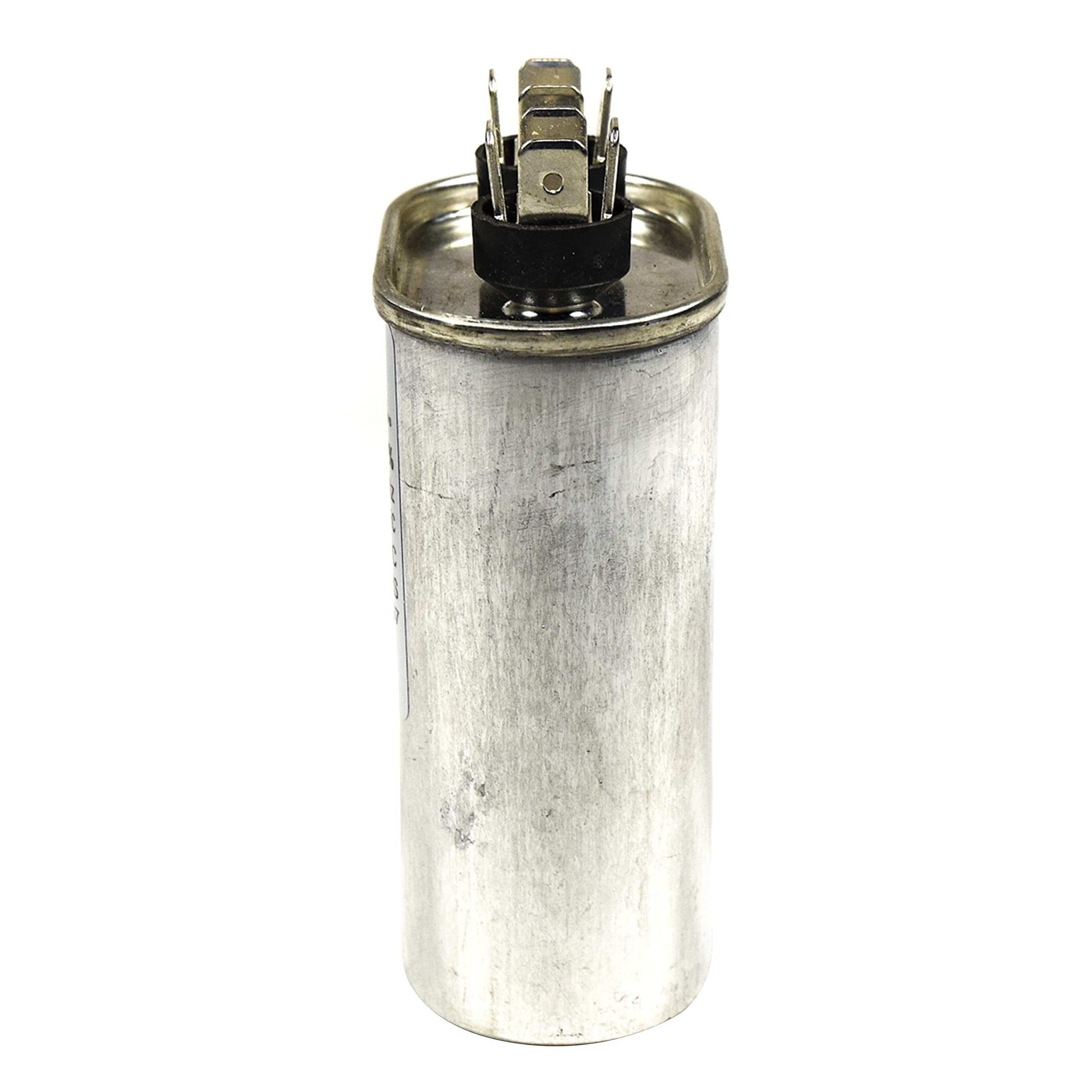 Alt View 2. HQRP - 15 uF 370-440 V Oval CBB65 Motor Run Capacitor for HVAC Blower Compressor Furnace.
