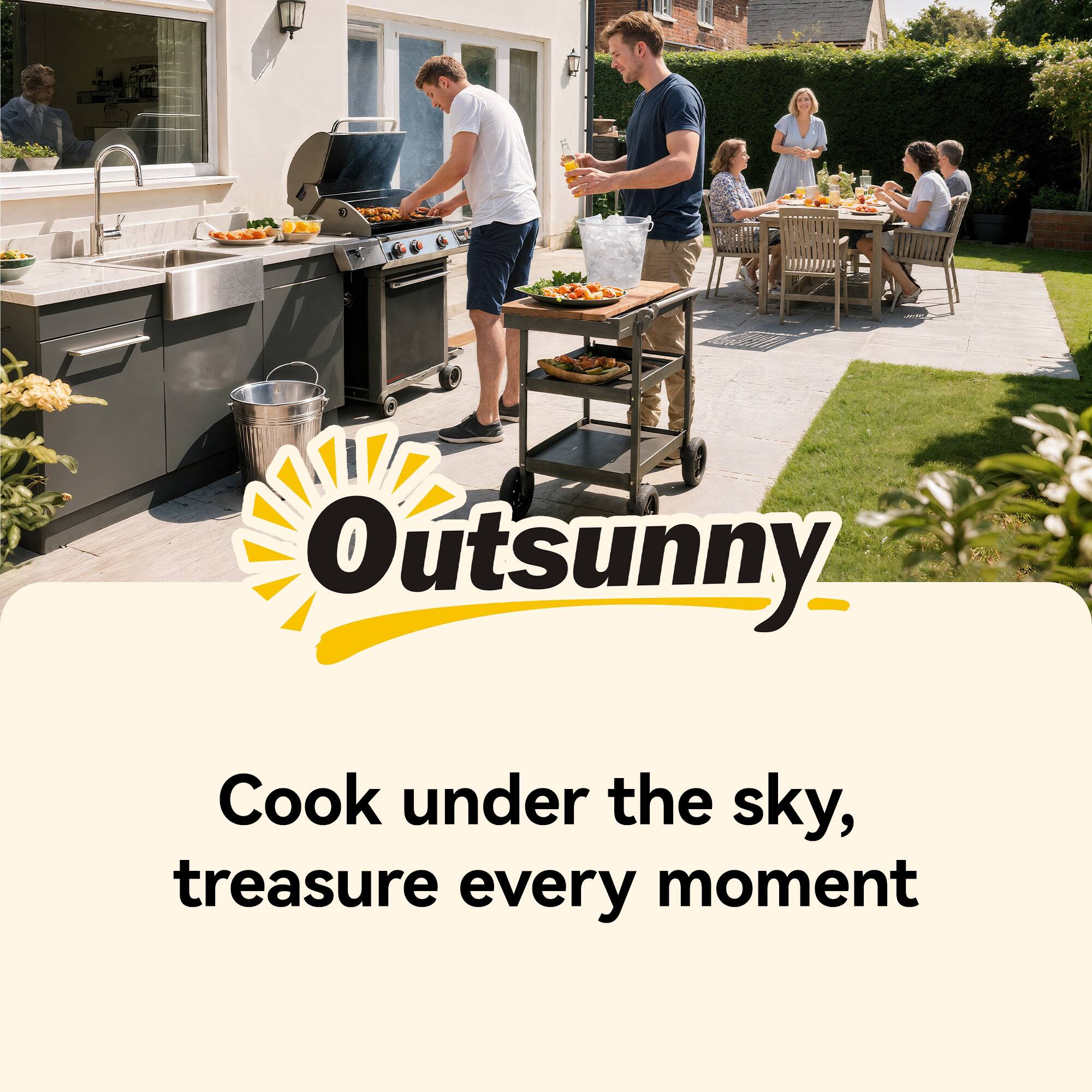 Outsunny  
Cook under the sky, treasure every moment