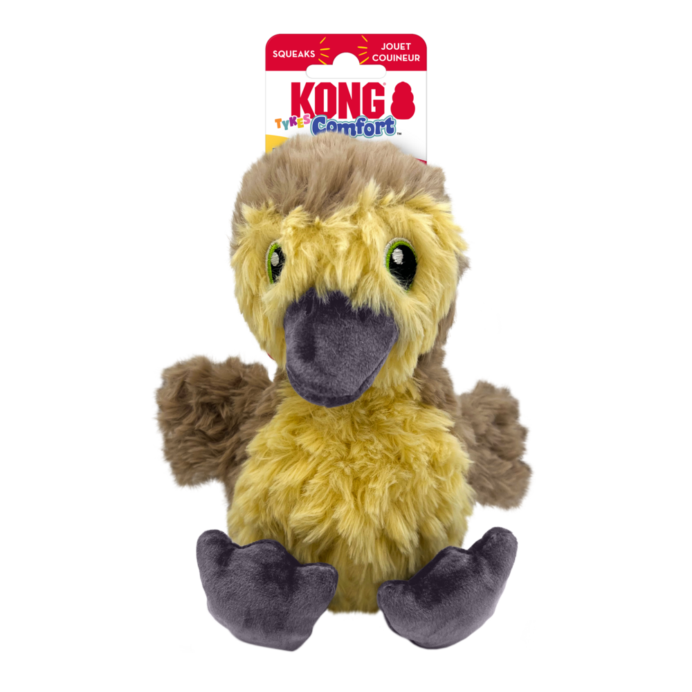 KONG Comfort Tykes Gosling Dog Toy in Small Multicolored - Best Buy