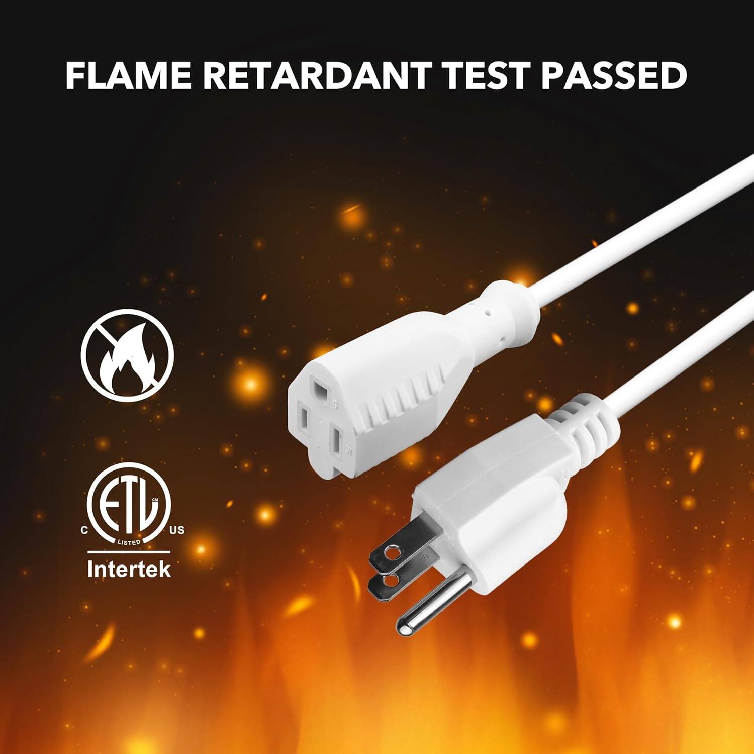 FLAME RETARDANT TEST PASSED

C ETL US LISTED

Intertek