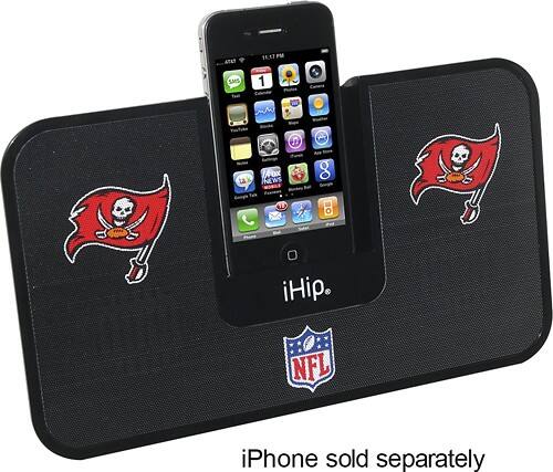 Angle Standard. iHip - Tampa Bay Buccaneers iDock Speakers.