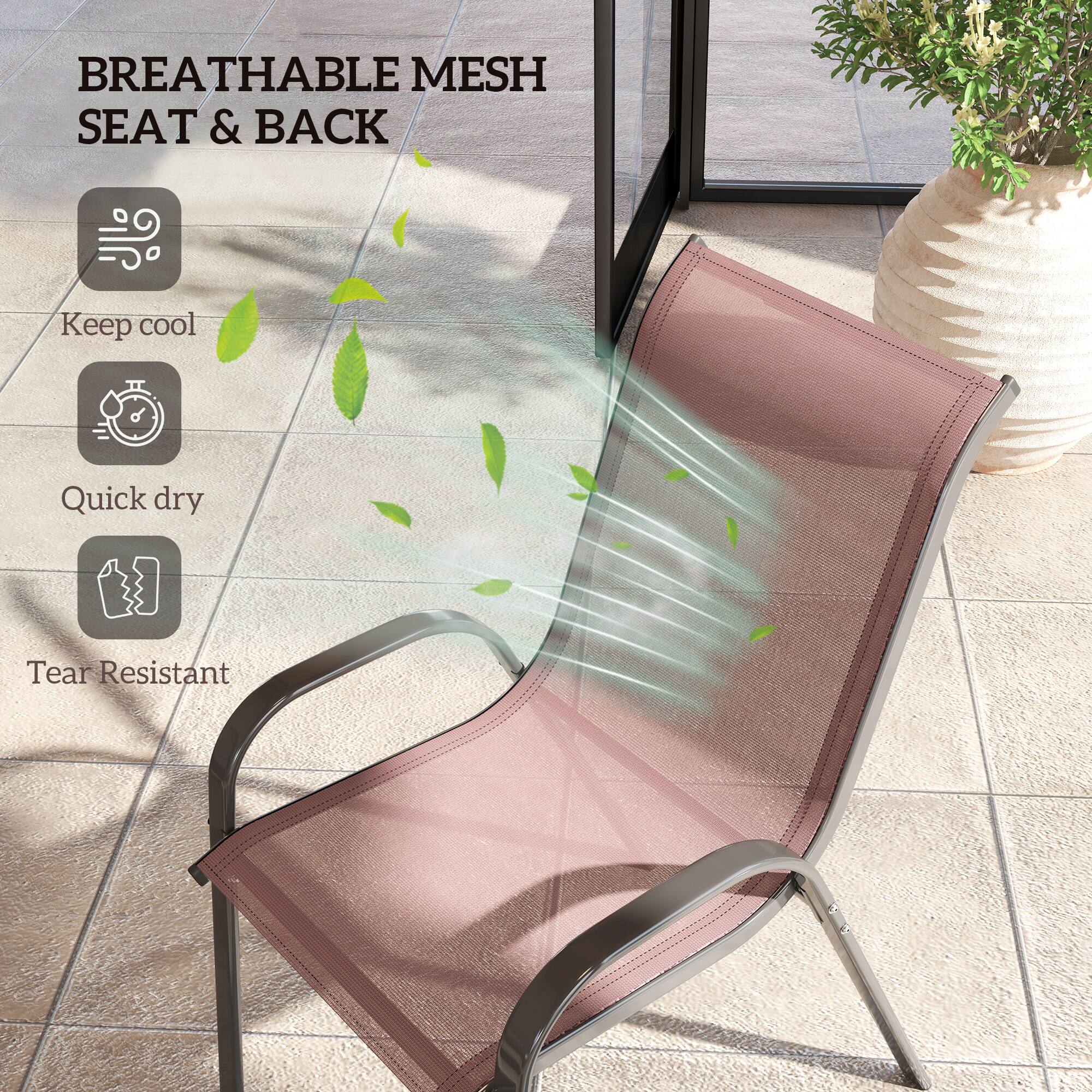 BREATHABLE MESH SEAT & BACK
Keep cool
Quick dry
Tear Resistant