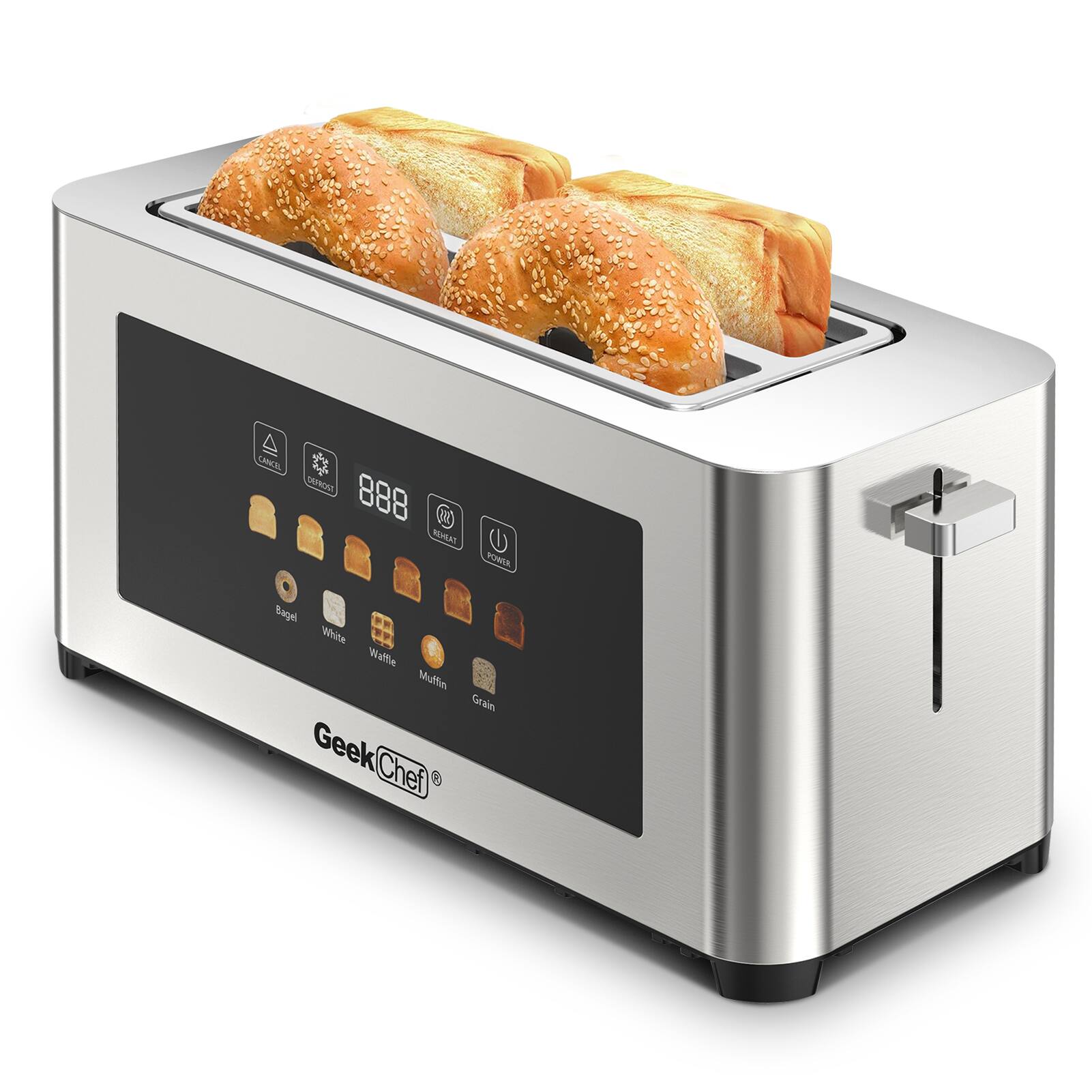 CARCEL CRPS 888 (REAS e FMA) Bagel White Waffle Muffin Grain Geek Chef