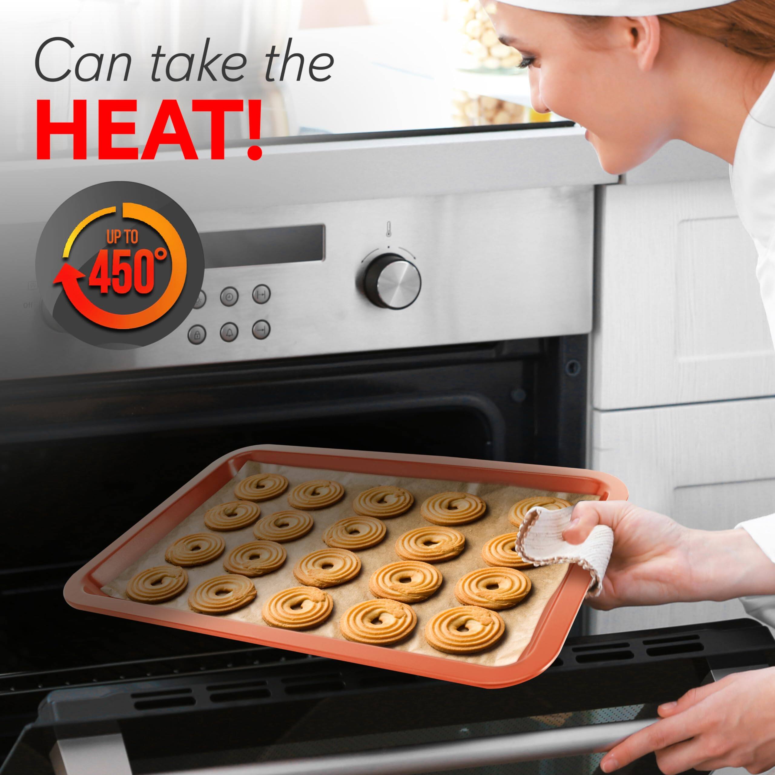 Can take the HEAT! UP TO 450°