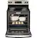 Alt View 14. GE - 5.0 Cu. Ft. Self-Cleaning Freestanding Electric Range.