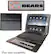 Front Standard. Team ProMark - Chicago Bears Executive Bluetooth Keyboard Case for Apple® iPad® - Black.
