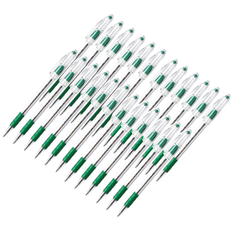 Pentel - R.S.V.P. Ballpoint Pen, Medium Point, Green, Pack of 24