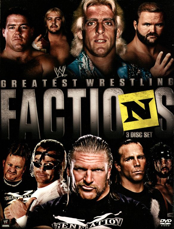  WWE: Wrestling's Greatest Factions [3 Discs] [DVD] [2014]