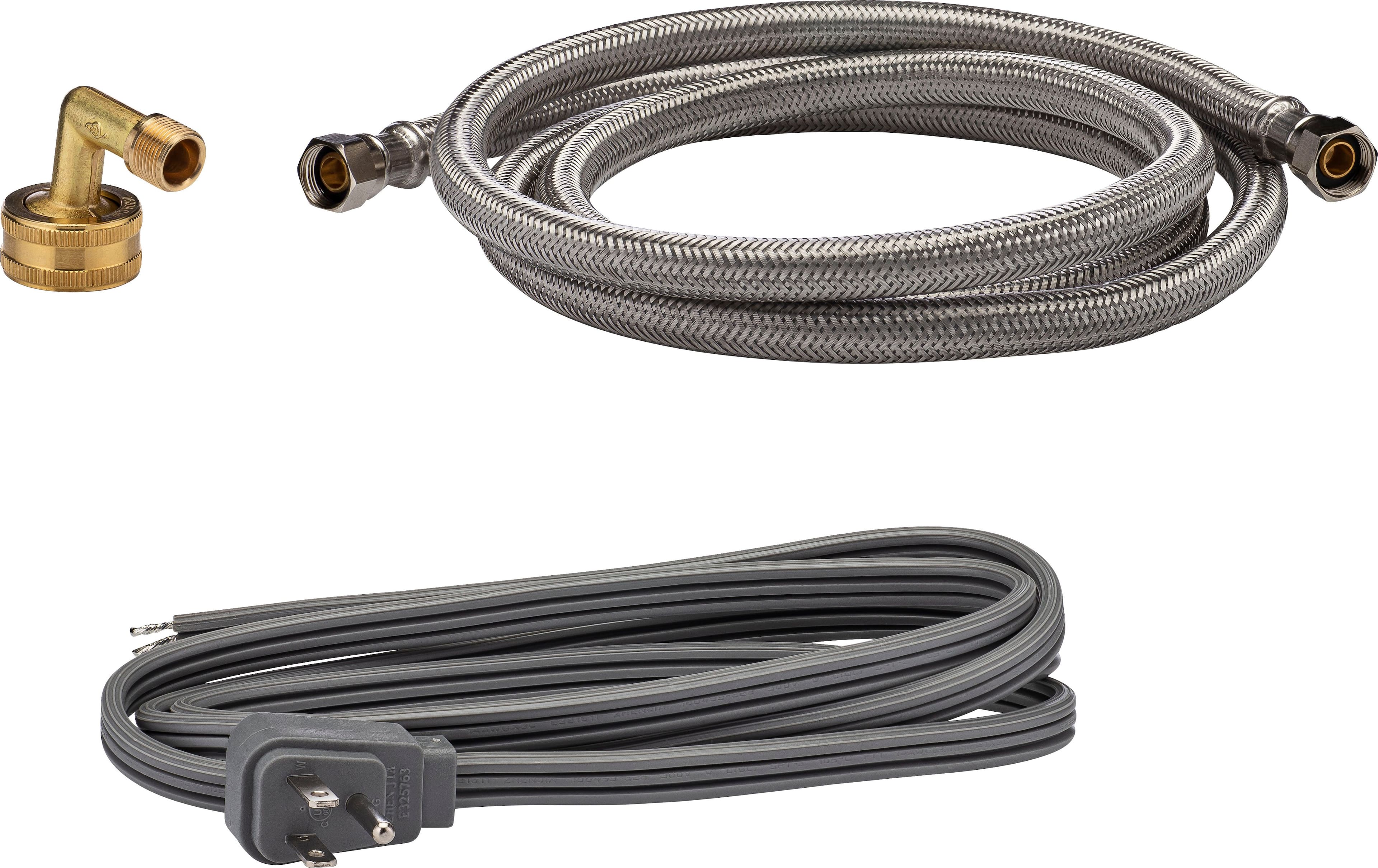 Left. Smart Choice - Universal 6' Deluxe Dishwasher Install Kit - Multi.