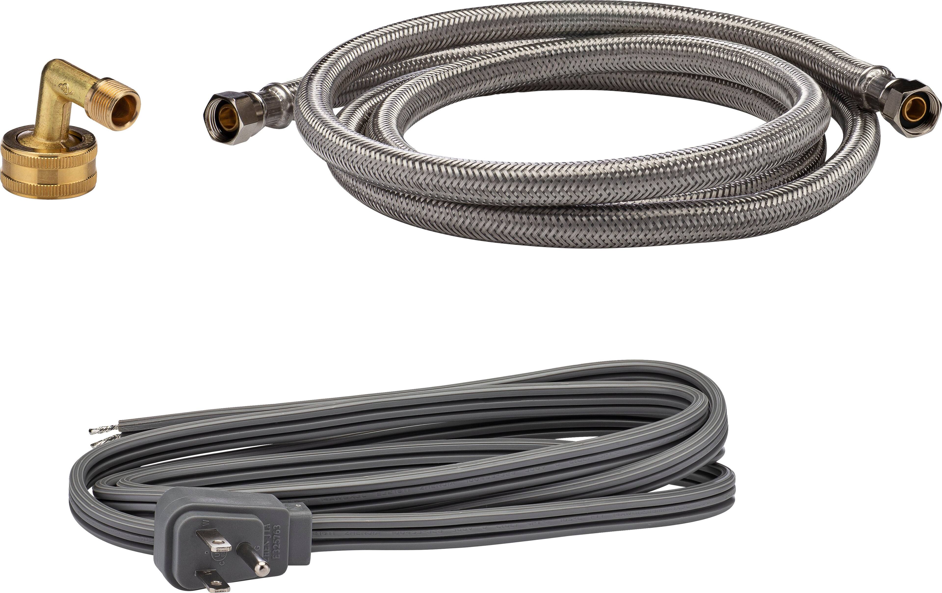 Left. Smart Choice - Universal 6' Deluxe Dishwasher Install Kit - Multi.