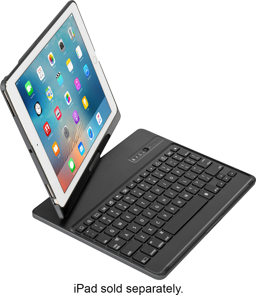 Best Buy: Targus VersaType™ 4-in-1 Power Bank Keyboard Case for Apple iPad, iPad iPad Air 2 and Air Gunmetal