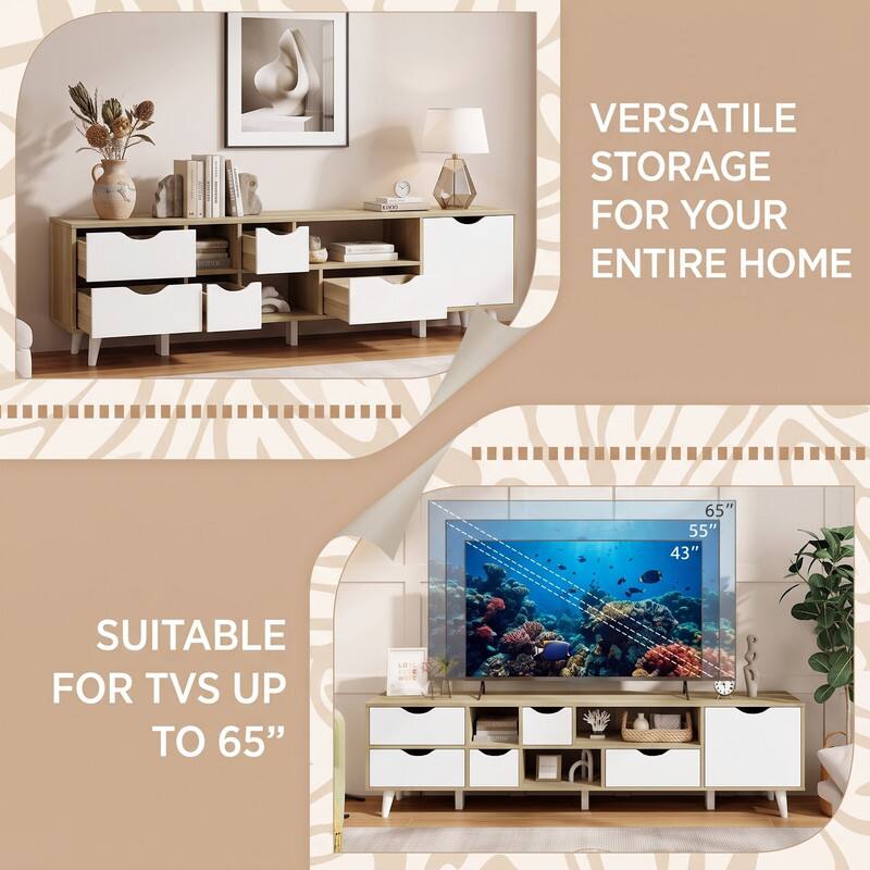 VERSATILE STORAGE FOR YOUR ENTIRE HOME

SUITABLE FOR TVS UP TO 65"