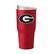 Front. Logo Brands - Georgia Bulldogs 30oz. Flipside Powder Coat Tumbler - Multicolor.