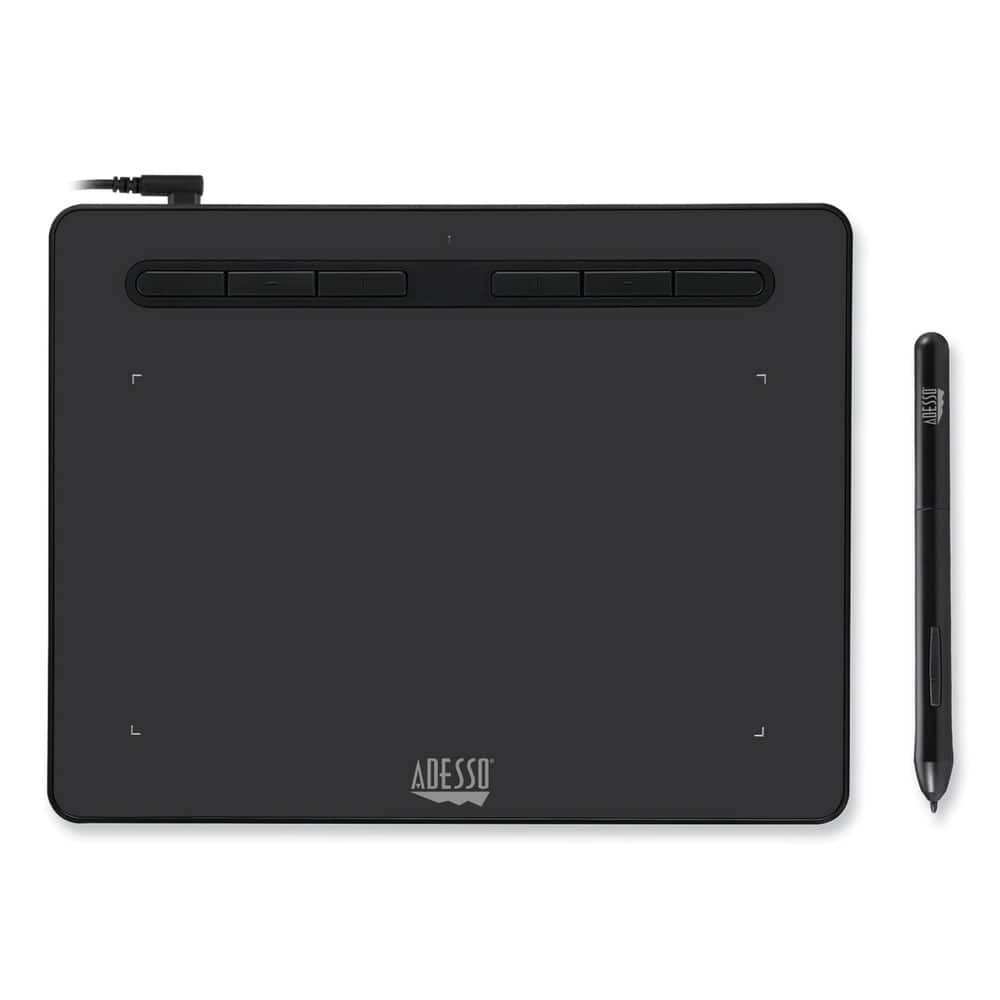 Adesso - CYBRTABLETK8 Cybertablet K8 8 in. x 5 in. Screen Tablet - Black