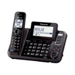 Angle Zoom. Panasonic - KX-TG9541B DECT 6.0 Expandable Cordless Phone System with Digital Answering System.