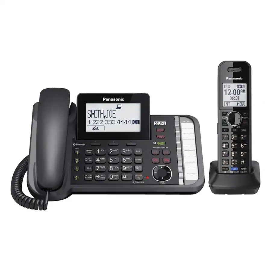Panasonic Kx Cordless Phone With Headset Jack Best Buy Panasonic