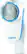 Front. Conair - CompleteCare Fabric Shaver Batt Op - White, Blue.