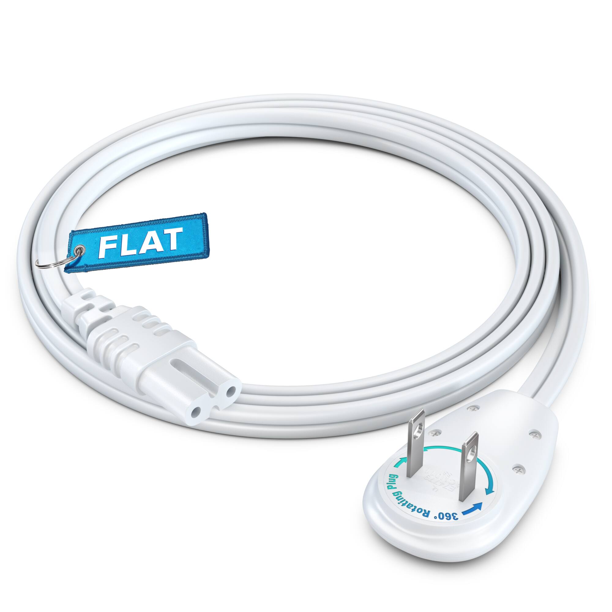 FLAT - Plug 12 a Rotating 360°