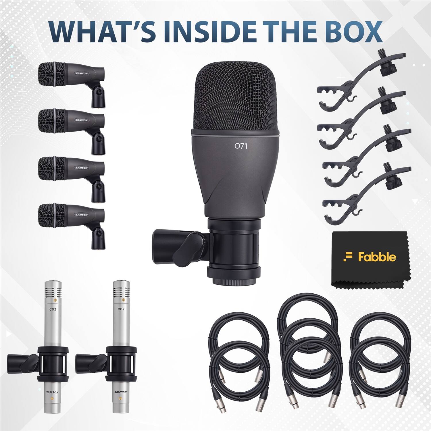 WHAT'S INSIDE THE BOX

SAMSON
071
SAMSON
C02 SAMSON
C02

Fabble