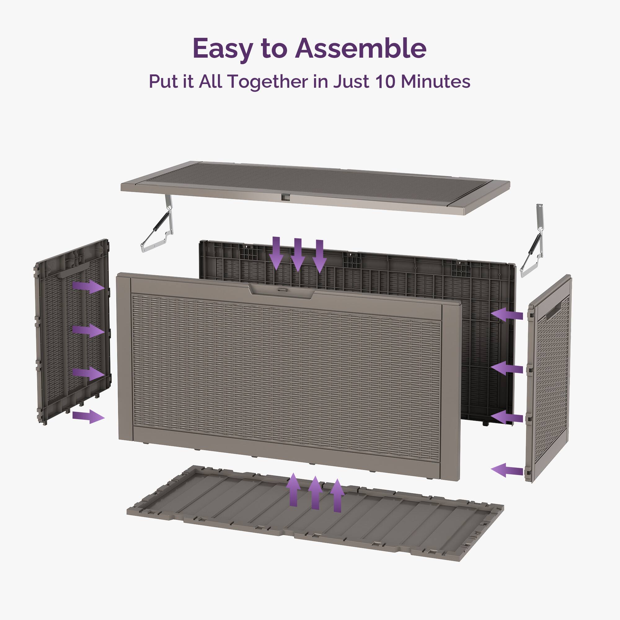 Easy to Assemble  
Put it All Together in Just 10 Minutes
