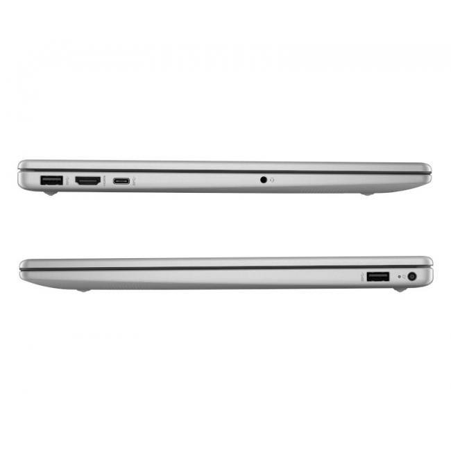 Alt View 4. HP - HP 15.6" FHD Notebook Intel Core 7 150U 16GB RAM 512GB SSD Natural Silver - Intel Core 7 150U Deca-core - 15.6" FHD - Natural Silver.