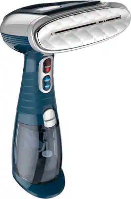 Conair - Turbo ExtremeSteam Handheld Fabric Steamer - White/Champagne