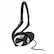 Alt View Standard 20. RCA - Folding Neckband Style Headphone.