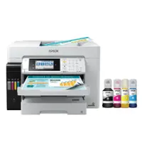 Epson - EcoTank Pro ET-16650 Wireless All-In-One Supertank Inkjet Printer - White - Front_Zoom