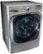Angle Zoom. LG - 5.2 Cu. Ft. High Efficiency Front-Load Washer with Steam and TurboWash Technology - Graphite steel.