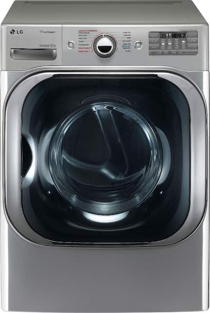 Lg 9 0 Cu Ft 14 Cycle Gas Dryer With Steam Graphite Steel Dlgx8101v Best Buy