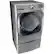 Left. LG - 9.0 Cu. Ft. Gas Dryer with Steam and Sensor Dry - Graphite Steel.
