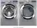 Alt View 6. LG - 4.5 Cu. Ft. 12-Cycle Front-Loading Washer - Graphite Steel.
