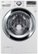 Front Zoom. LG - 4.5 Cu. Ft. 12-Cycle Front-Loading Washer with Steam - White.