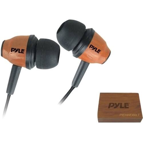 Front Standard. Pyle - Earphone - Red Mahogany.