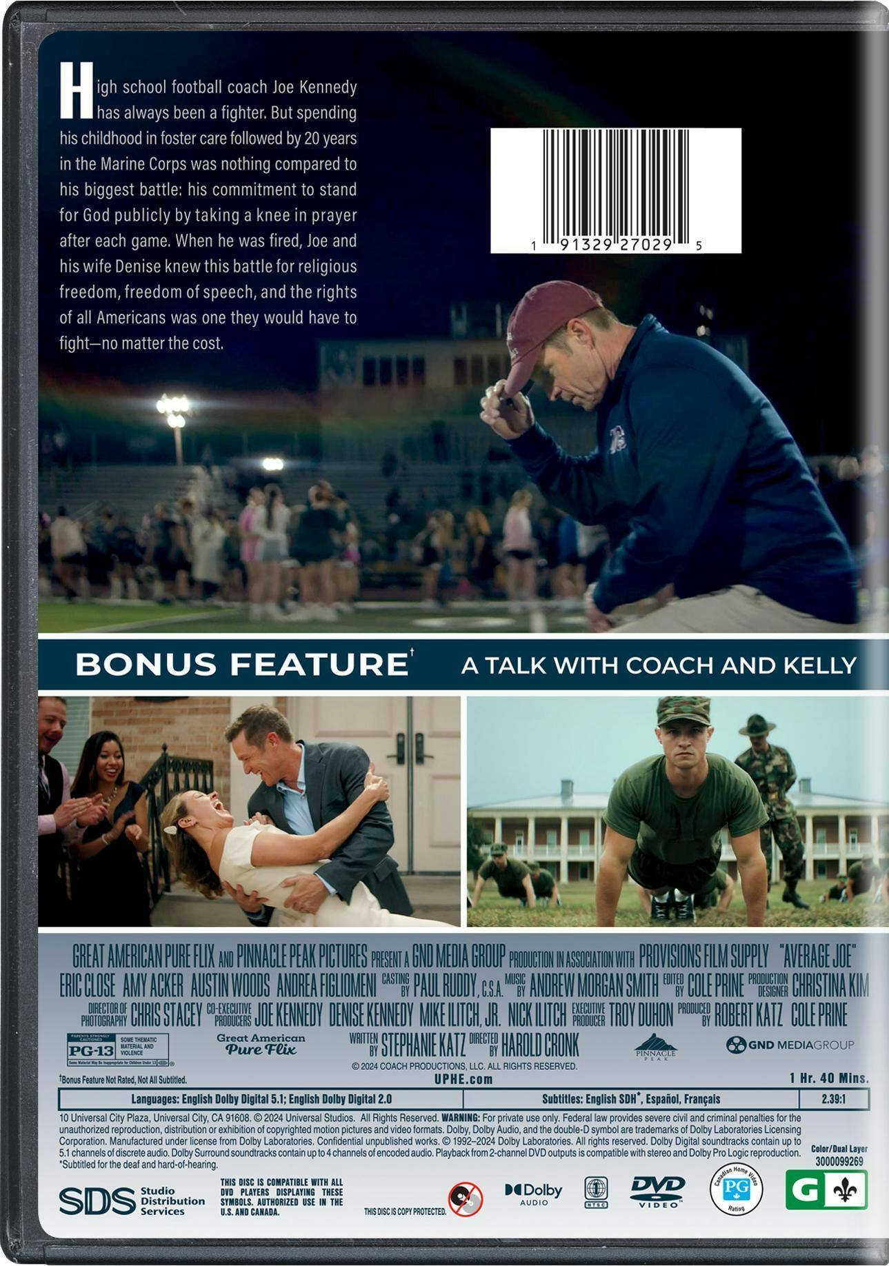 Back. Average Joe [DVD].