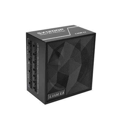 Lian Li SX1200P 1200W Compact PSU ATX 3.1/PCIe 5.1 140mm Fan Full Lian Li SX1200P 1200W Compact PSU ATX 3.1/PCIe 5.1 140mm Fan Full