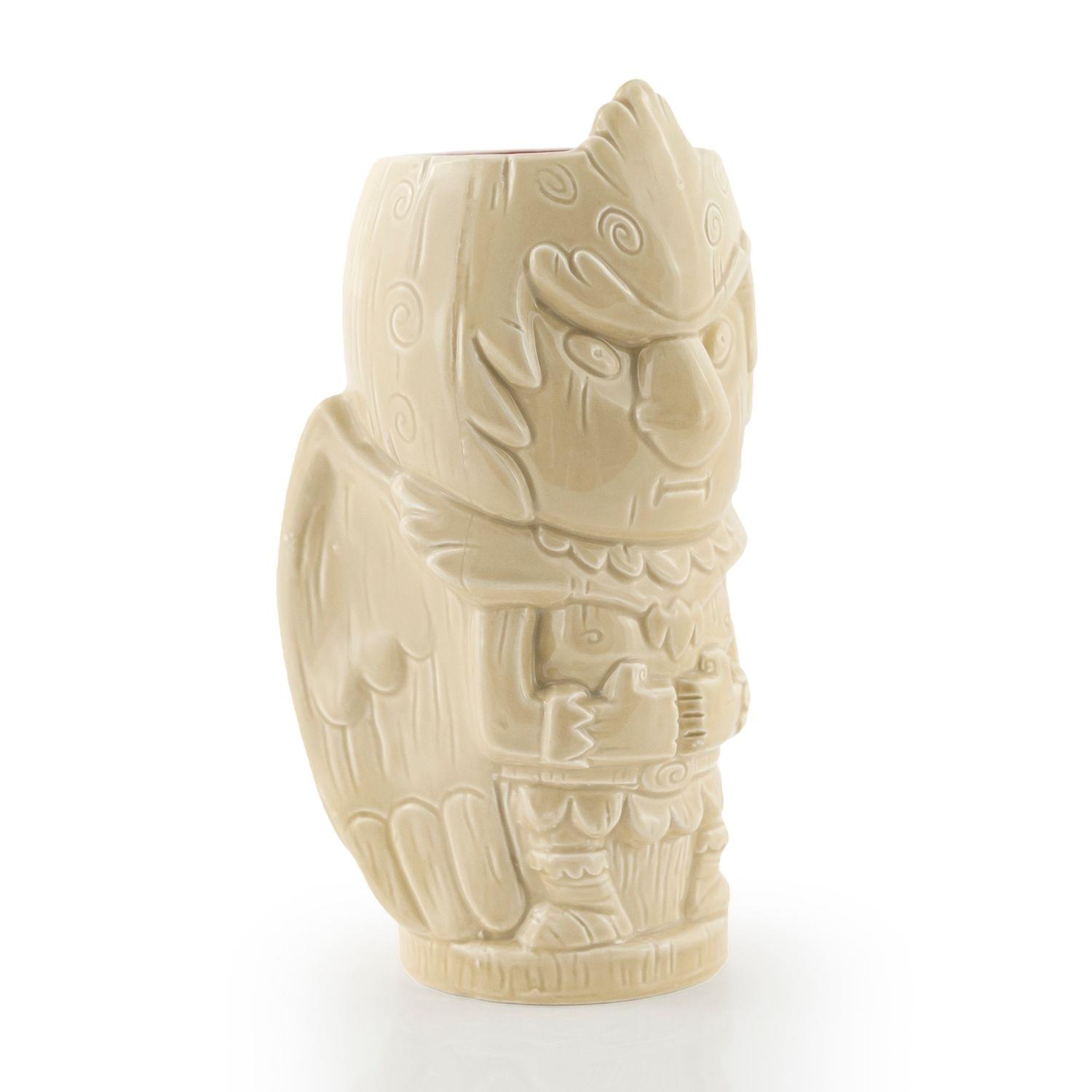 Alt View 1. ThinkGeek - Geeki Tikis Rick & Morty Bird Person | Ceramic Tiki Style Mug | Holds 24 Ounces - Beige.