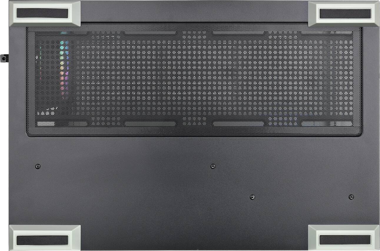 Alt View 18. Thermaltake - View 380 TG ARGB  Mid Tower ATX PC Case - Matcha Green.