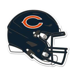 WinCraft - Chicago Bears 14" Helmet Wood Sign - Multicolor