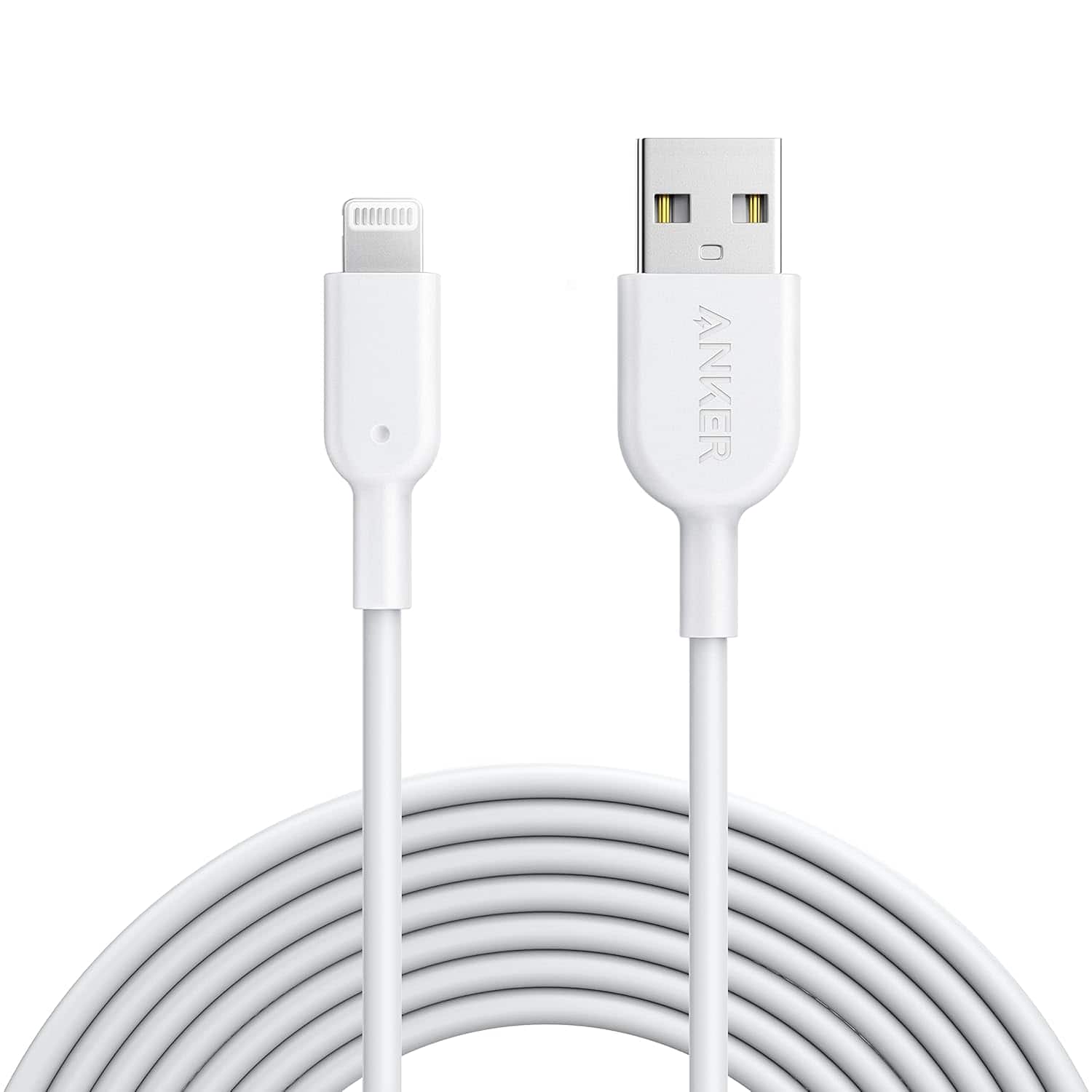 Anker - Powerline II Lightning Cable - White