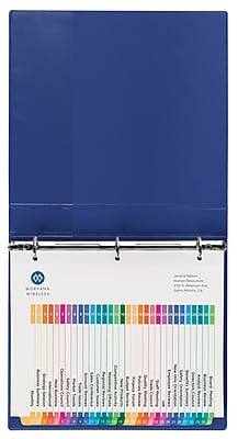 Alt View 7. Avery - Ready Index Table of Contents Pre-Printed Numeric Paper Divider, 31 Tabs, 1 Set - Multicolor.