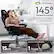 Full Recline 145°
Lie back & unwind
Tilt your chair to 145° for total relaxation. Perfect for quick naps between battles or stretching after long sessions.
Extendable Footrest
15cm
Adjustable length (up to 15cm)
Instant Lumbar Massage
1-Touch
1-Touch Relief