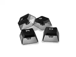 MSI - Mechanical Keyboard ClearCaps - Dual-Layer Enhanced RGB, MX Switch Compatible - Transparent