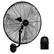 The text on the image reads "COSTWAY 3 0 1 2 2 1 0 3 swing." This text appears to be a description or label for the fan.