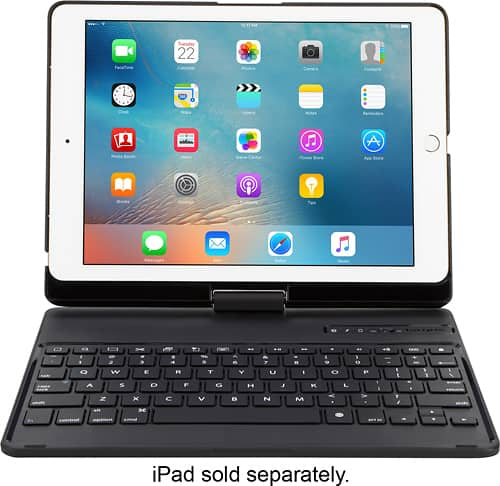 Targus - VersaType™ for iPad® (6th/5th gen.), iPad Pro® (9.7"), iPad Air® 2, and iPad Air® - Black