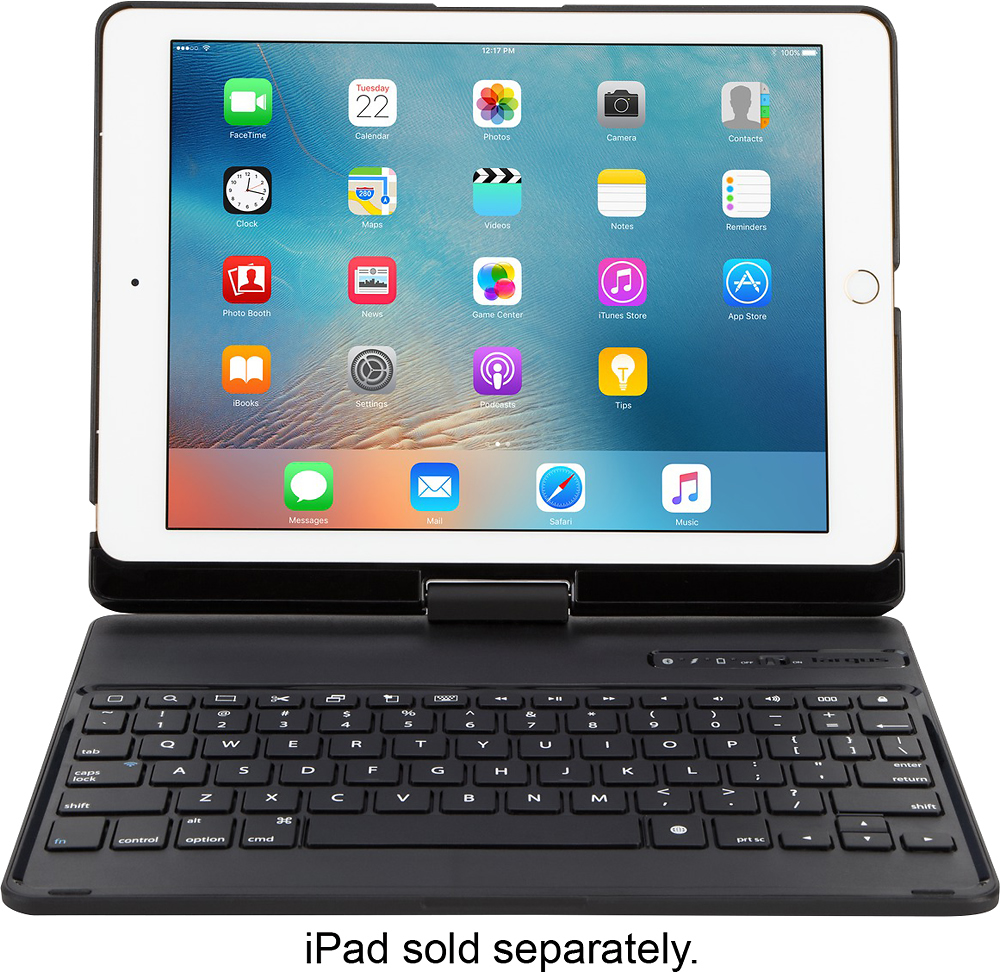 Targus VersaType™ for iPad® (6th/5th gen.), iPad Pro® (9.7"), iPad Air® and iPad Air® Black THZ620US Best Buy