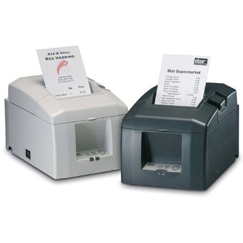Front Standard. Star Micronics - Direct Thermal Printer - Monochrome - Receipt Print - Gray.