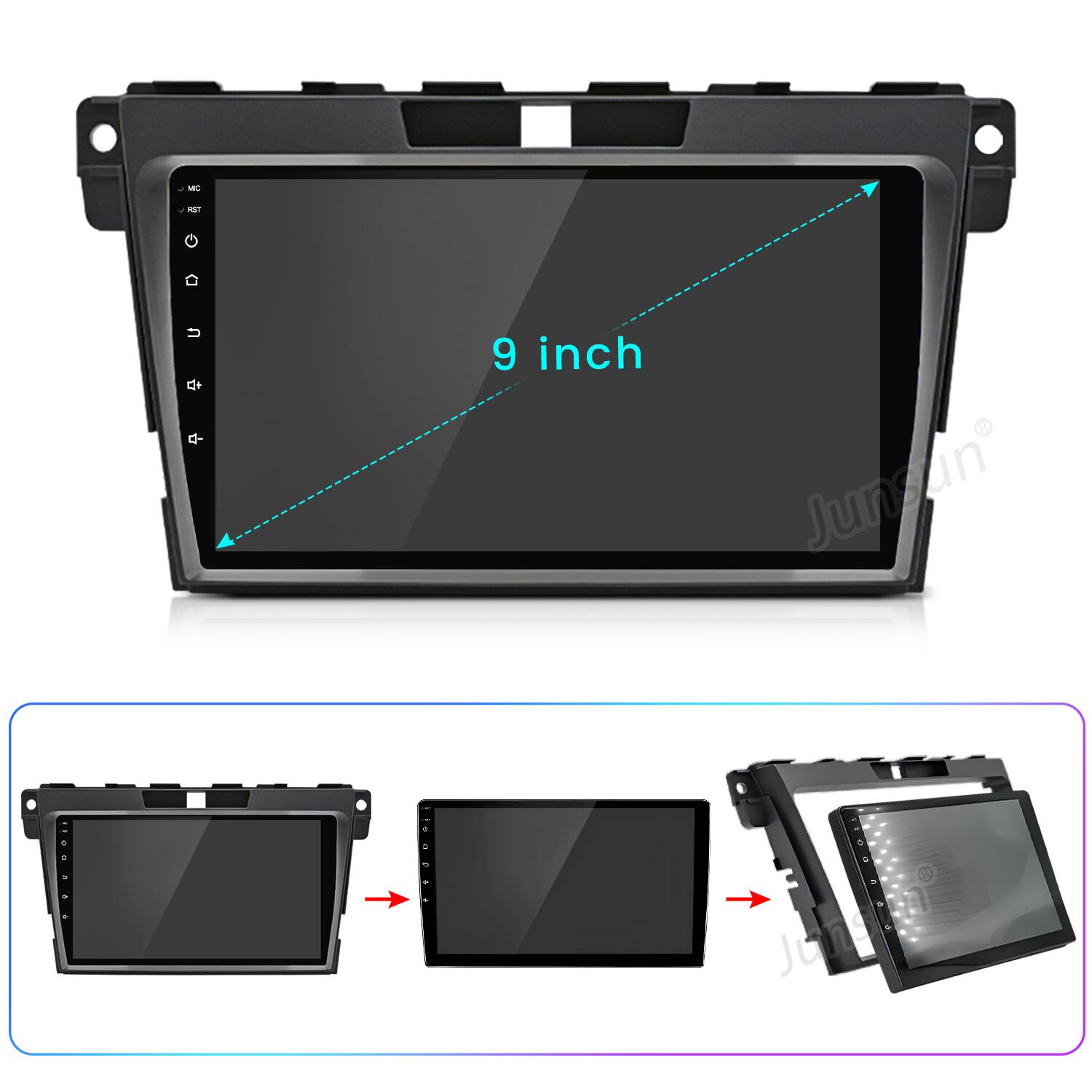 - 0 UG U d+ 9 inch Juneun . Junsun