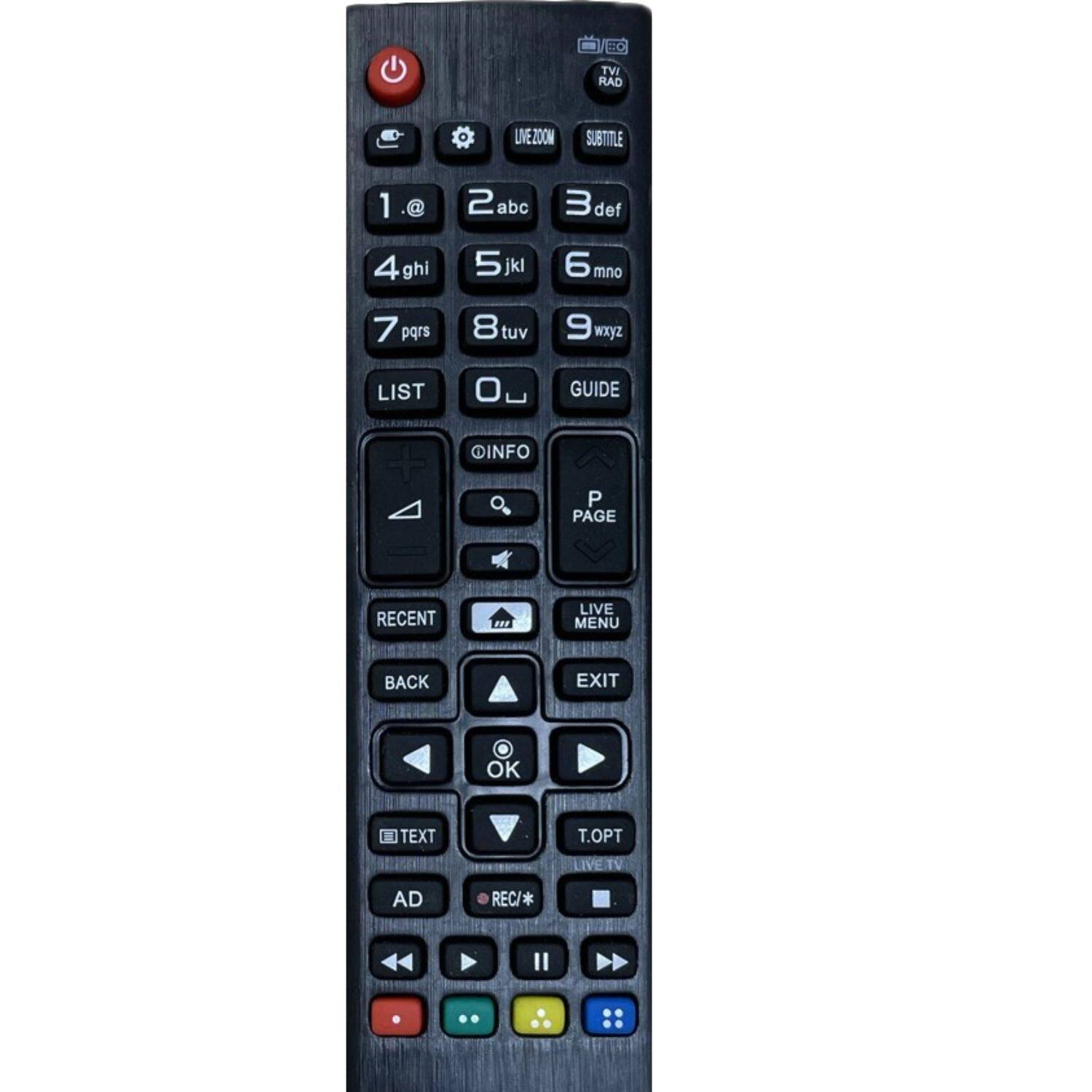 Left. Home Collection - AKB74915324 Replaced TV Remote Control for LG LED Smart TV Sub AKB74475401.